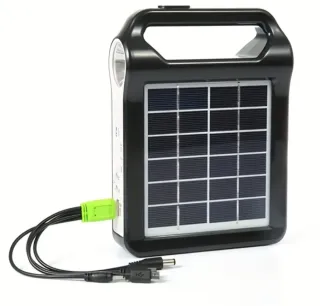 Generador solar portátil nuevo sin usar 