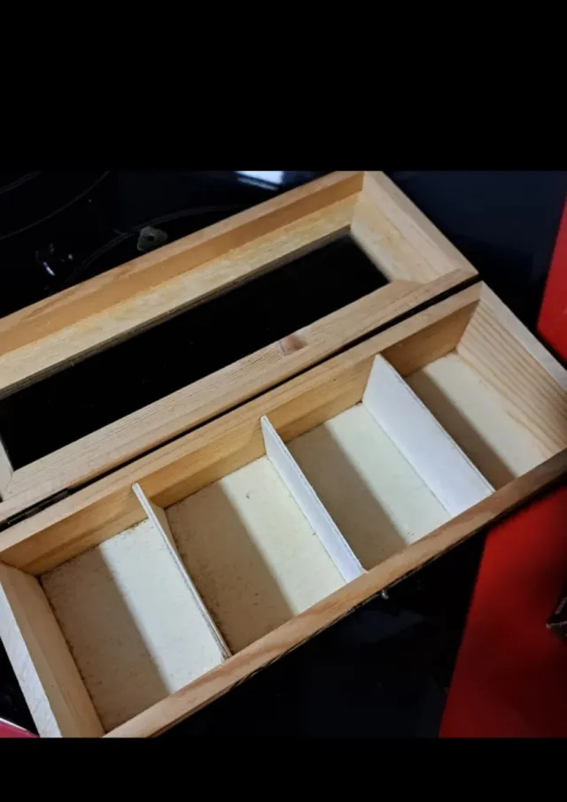 Cajas de madera para infusiones