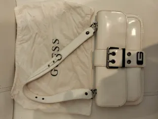 Guess Borsa Tracolla Bianca