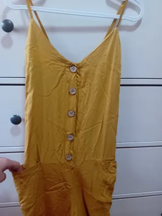 Mono peto amarillo talla S