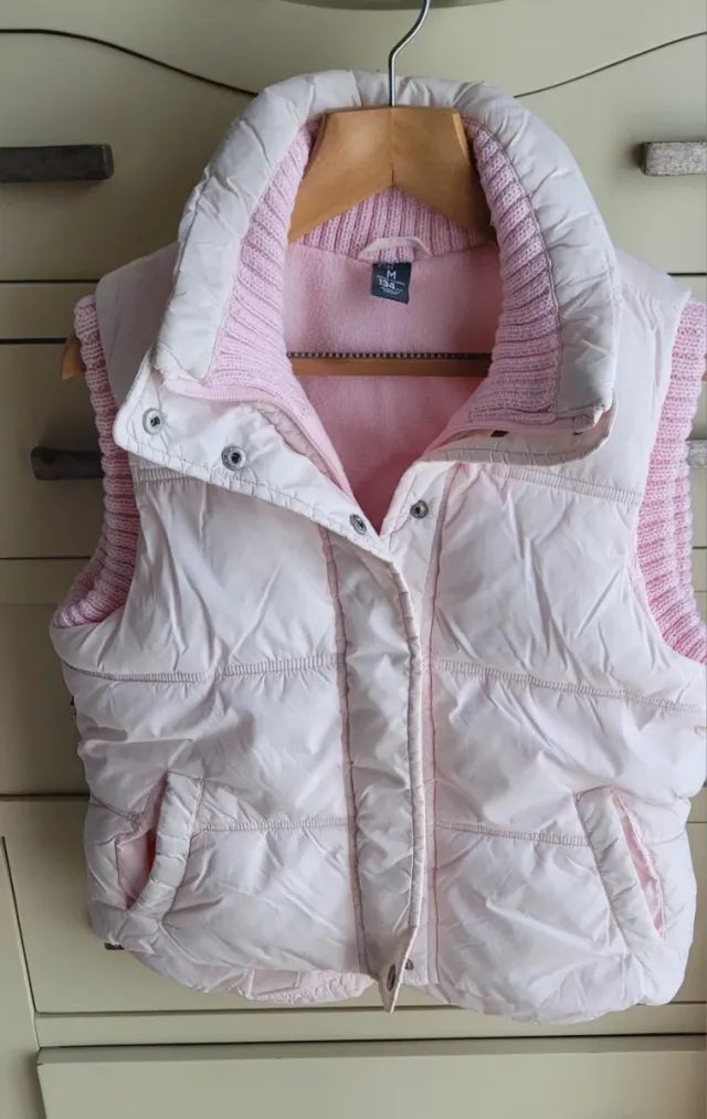 Chaleco Zara rosa  talla 8-9