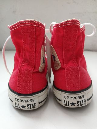 Converse All Star Chuck Taylor Tg 37 Rosse