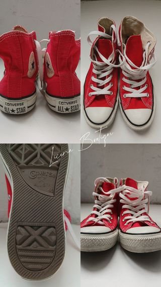 Converse All Star Chuck Taylor Tg 37 Rosse