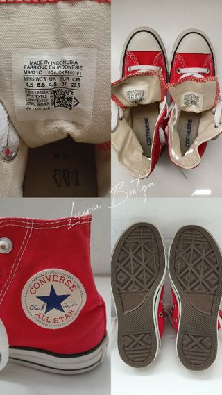 Converse All Star Chuck Taylor Tg 37 Rosse