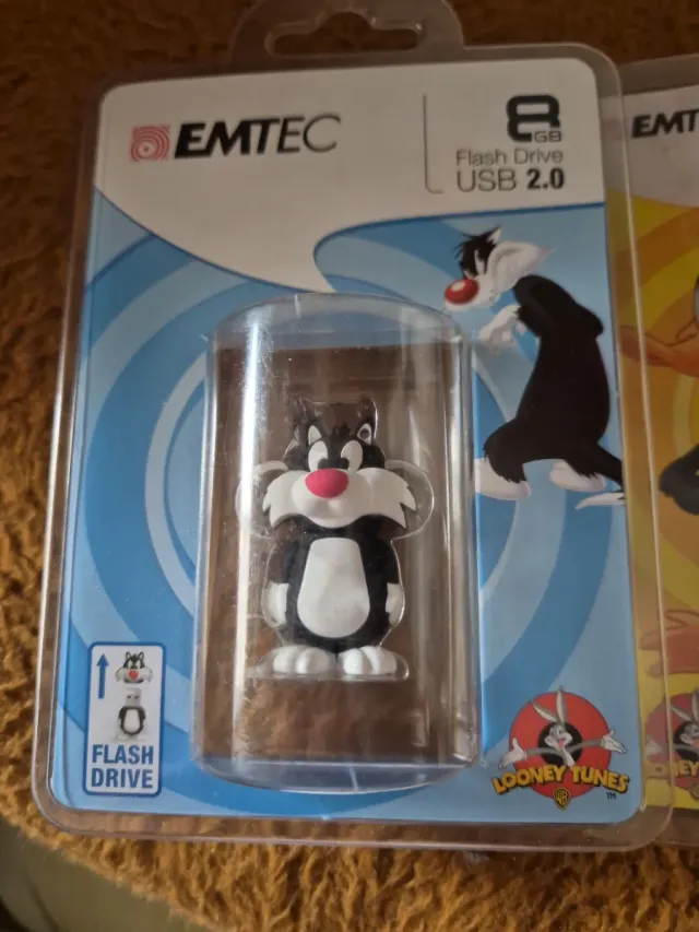 2x USB 8GB EMTEC Looney Tunes