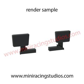 Retrovisores 3D Porsche 911/953 Scalextric Exin