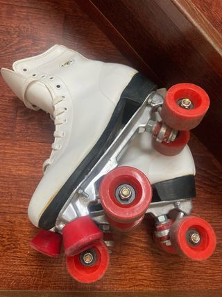 Patines blancos 4 ruedas