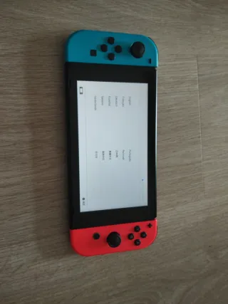 Nintendo Switch Azul y Rojo 2023
