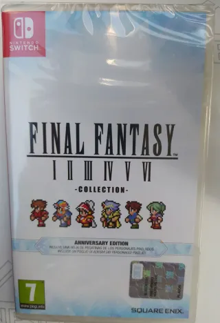 Final Fantasy Pixel Remaster Collection Switch