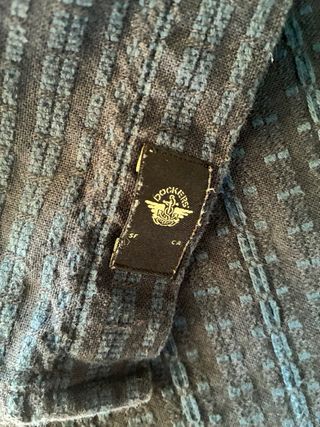 Camisa Dockers Algodón Azul Rayas