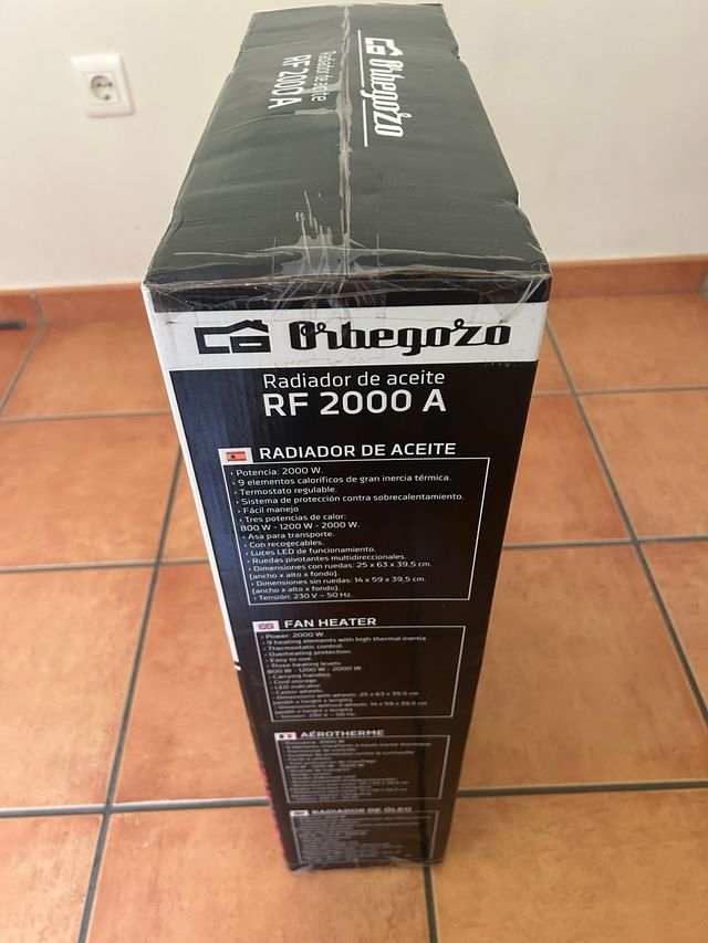 Orbegozo Radiador Aceite RF 2000 A
