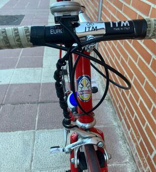 Pinarello Campagnolo Talla 56 Roja