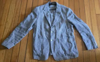 Americana Zara Gris Talla XL