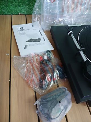 Tocadiscos JVC AL-F50B - Negro