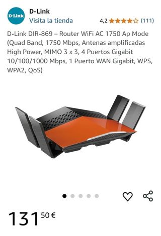 D-Link DIR-869 - Router WiFi AC1750