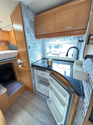 Autocaravana Alta gama/2 aires/garaje motos 