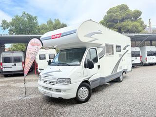 Autocaravana Alta gama/2 aires/garaje motos 