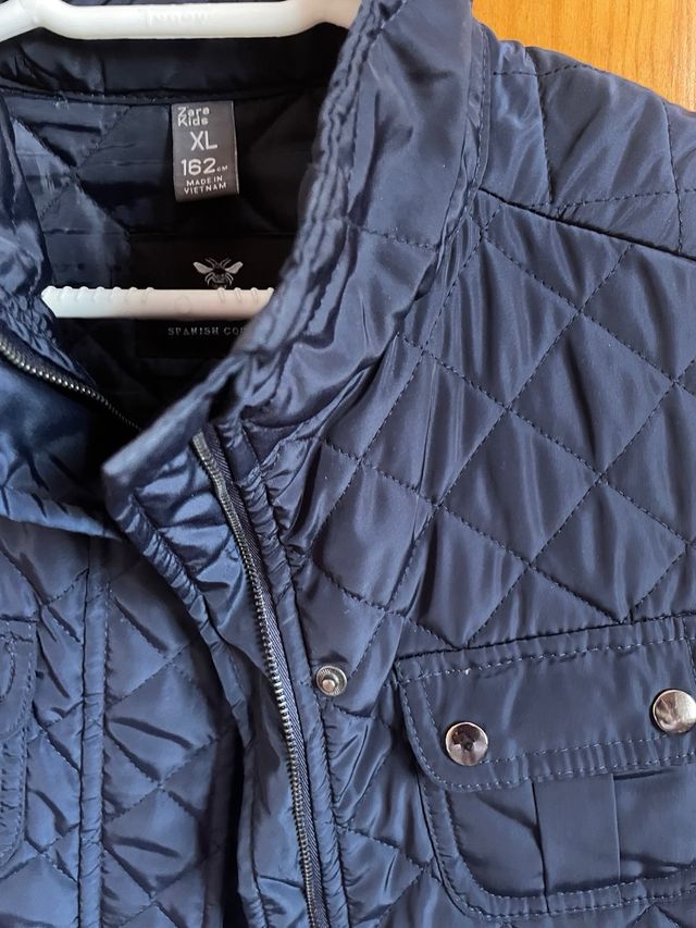Chaleco Zara Kids Azul Talla XL