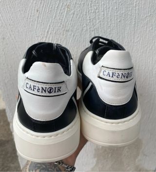 Scarpe nere e bianche cafenoir nuemro 42
