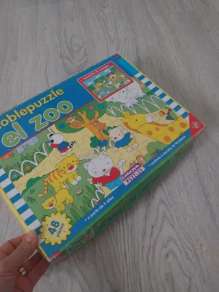 Doble Puzzle El Zoo 48 Piezas