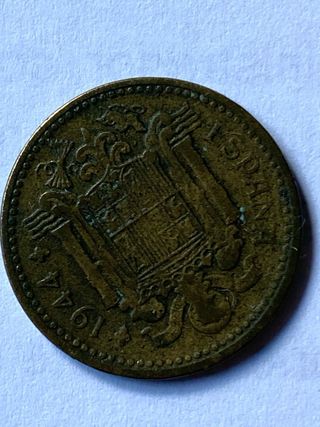 Moneda 1 Peseta 1944