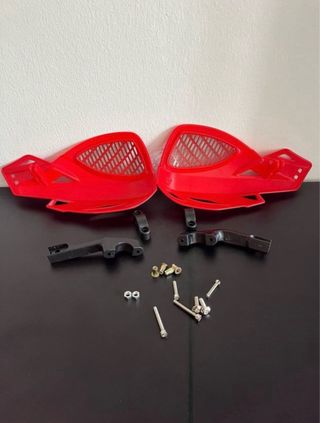 Paramanos Acerbis Moto Rojos