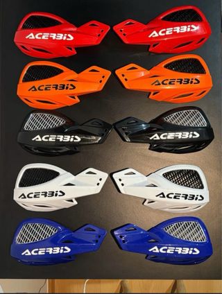 Paramanos Acerbis Moto Rojos