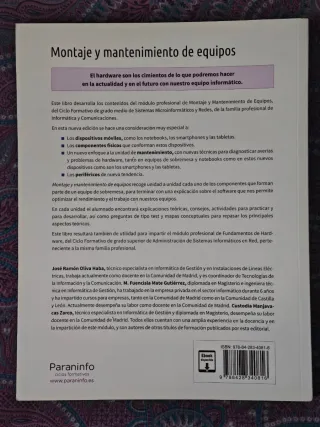 Montaje y mantenimiento de equipos 3.ª edición ...