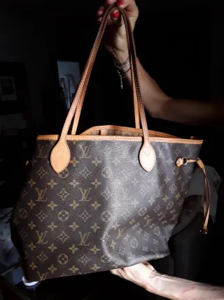 Bolso Louis Vuitton Tote Beige/Marrón