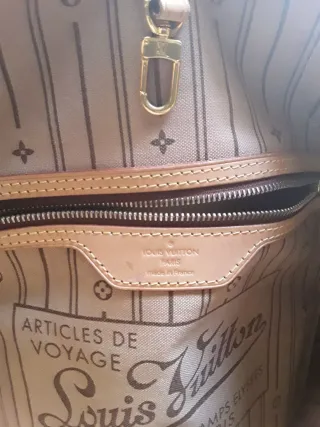 Bolso Louis Vuitton Tote Beige/Marrón