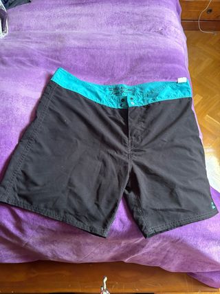 Bañador Billabong Hombre Negro y Turquesa