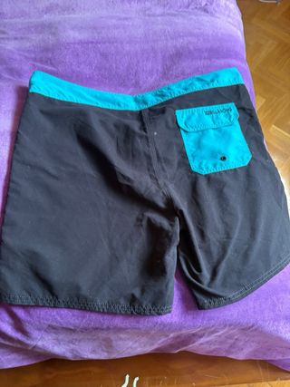 Bañador Billabong Hombre Negro y Turquesa