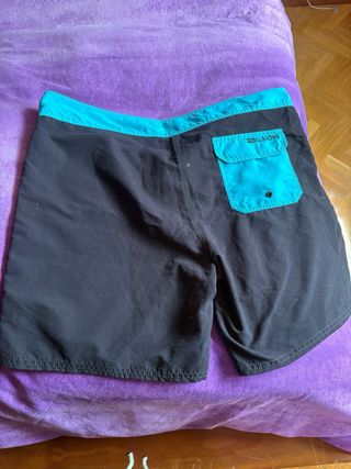 Bañador Billabong Hombre Negro y Turquesa
