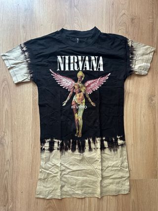 Camiseta Nirvana In Utero Tie-Dye