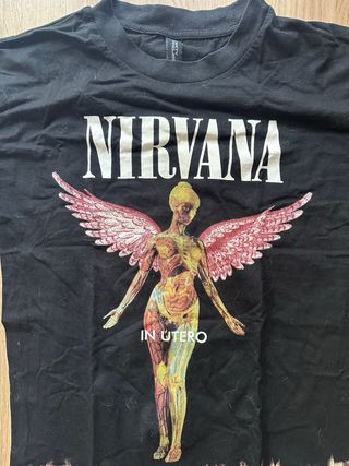 Camiseta Nirvana In Utero Tie-Dye
