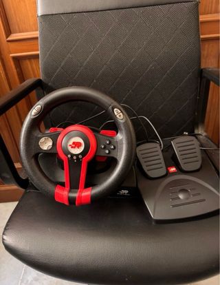Volante pc con pedales