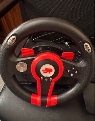 Volante pc con pedales