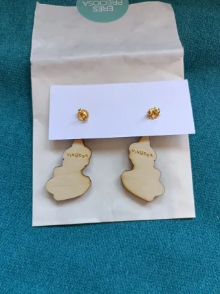 Pendientes "Vinuesa" Sin usaur 