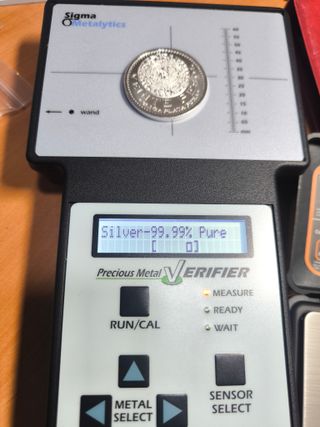 Moneda 1 Onza Plata 20 Pesos México.