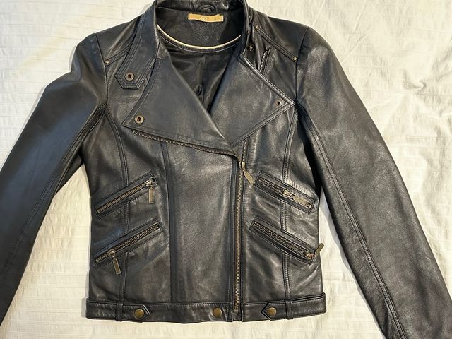 Jaqueta em Pele