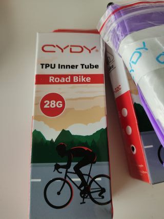 2 Cámaras TPU para Bicicleta 700x23-32C
