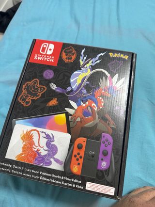 Nintendo Switch OLED Edición Pokémon Escar/purpura