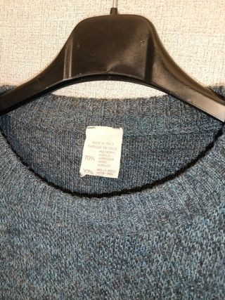 Vintage 80s Geometric Sweater Unisex XL Made in It