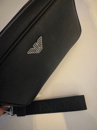 Bolso de mano Armani Negro
