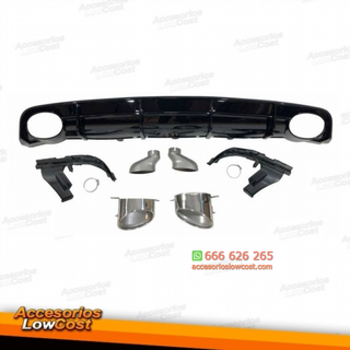 Difusor Trasero Audi A6 / A6 Avant Look RS6 2015-