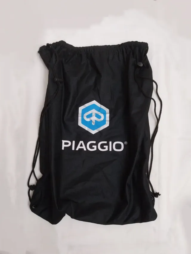 Casco Moto Jet Piaggio argento