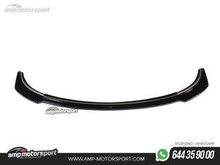 SPOILER DELANTERO DESCATALOGADO FORD FIESTA MK6 NEGRO MATE