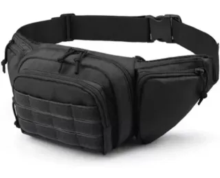 Riñonera Táctica Negra