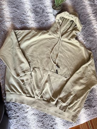 Sudadera con capucha verde