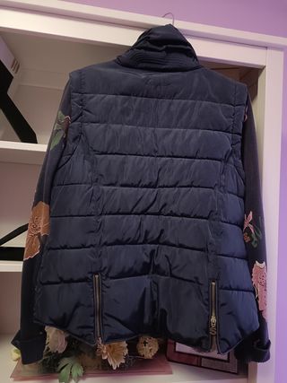 Cazadora Desigual azul talla XL